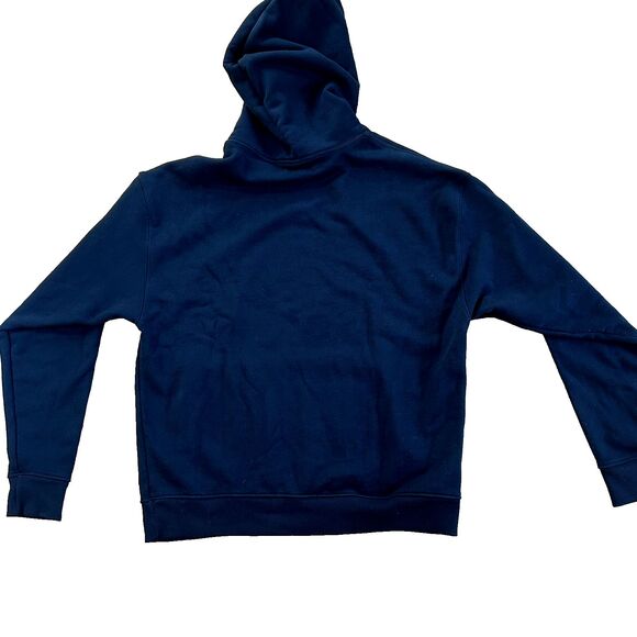 Vayder Men's Cotton Hoodie Kangaroo Pocket Oversized Black Heavy Weight Sz L NEW - Picture 5 of 11